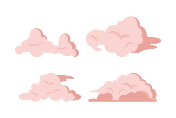 Download Cartoon Clouds Collection - Premium Resources