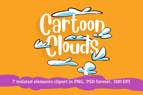 Download Cartoon Clouds - Premium Resources