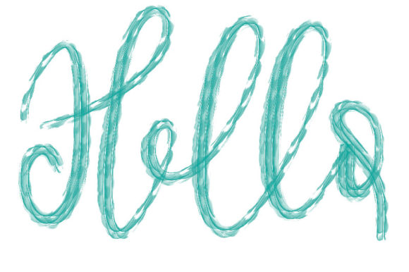 Download Procreate Brush - Hello Textured Brush - Textured brush Collection