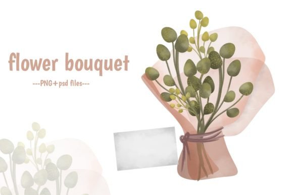 Download Cute Bouquet of Leaves and Flowers - Flowers Collection
