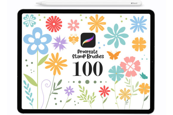 Download Flower Garden Brushes for Procreate - Garden brushes Collection